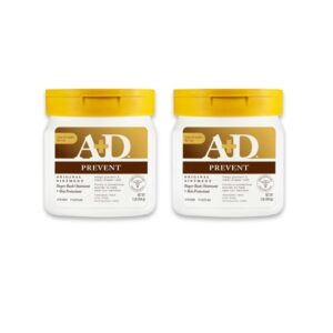 A+D Original Diaper Rash Ointment, 1 Pound Jar Pack of 2 - Image 1
