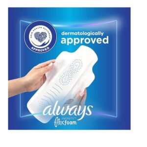 Always Infinity Feminine Pads with Wings for Women, Size 5, Extra Heavy Overnight, Unscented, 22 Count - Pack of 3 (66 Count Total) - Image 4