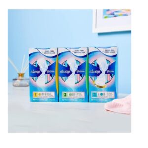 Always Infinity Pads, Regular Absorbency, With Wings, 36 Count (Pack of 3) - Image 5