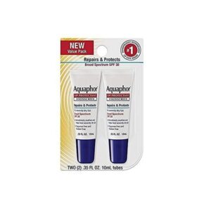 Aquaphor Lip Repair & Protect Tube Blister Card Dual Pack, 0.35 Ounce - Image 3
