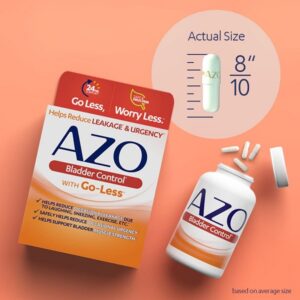 Azo, Bladder Control with Go-Less, 72 Capsules AZO-76005 - Image 5