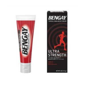 B&B Ultra Strength Bengay Pain Relief Cream, Topical Analgesic for Arthritis, Muscle, Joint and Back, 4 oz - Image 1