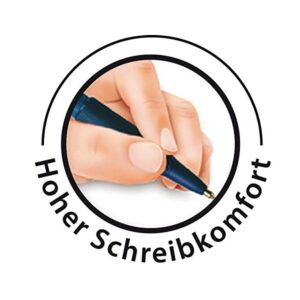 BIC Soft Feel Retractable Ballpoint Pen - Blue Body, Blue Ink, Pack of 12 - Image 6