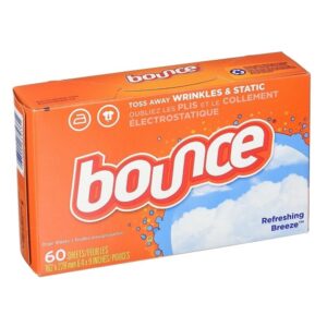 Bounce Dryer Sheet Refresh Breeze, 60 Count - Image 1