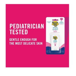 Banana Boat Simply Protect Baby Broad Spectrum Sunscreen Stick with SPF 50, 0.05 Ounce - Image 2