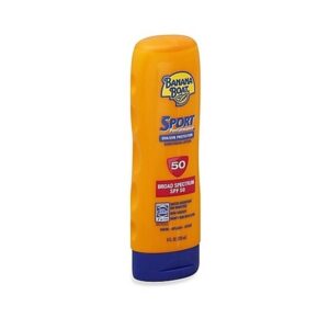 Banana Boat Sport Performance Sunscreen Lotion Spf50, 8 Oz by Banana Boat - Image 1