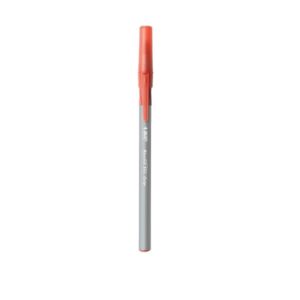 BIC Corporation Gsmg11Rd Ultra Round Stic Grip Ballpoint Stick Pen Red Ink Medium Dozen - Image 3