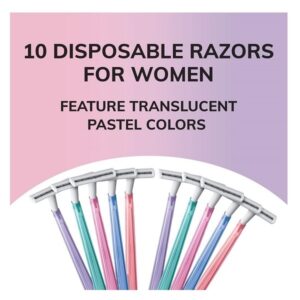 Bic Twin Select Silky Touch Shavers 10 Each by BIC - Image 2