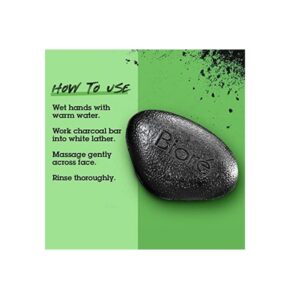 Biore Pore Penetrating Charcoal Bar, Daily Face Wash, Naturally Purifies Pores, Dermatologist Tested, Gently Exfoliates, Vegan Friendly, Cruelty Free, Paraben Free, 1 Count - Image 4
