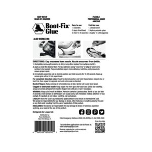 Boot-Fix Shoe Glue Instant Professional Grade Shoe Repair Glue - Image 2