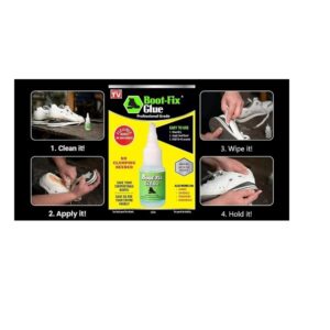Boot-Fix Shoe Glue Instant Professional Grade Shoe Repair Glue - Image 3