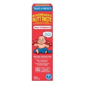 Boudreaux's Butt Paste Diaper Rash Ointment (4oz) - Image 1