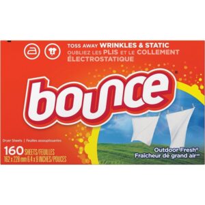 Bounce Outdoor Fresh Dryer Sheets, 160 Sheets - Image 1