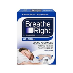 Breathe Right Nasal Strips, Large - Image 1