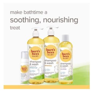 Burt's Bees Baby Bee Shampoo & Wash Calming, 12 Fl Oz (Yellow) - Image 6