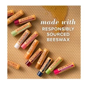 Burt's Bees 100% Natural Moisturizing Lip Balm, Beeswax, 2 Tubes in Blister Box - Image 5