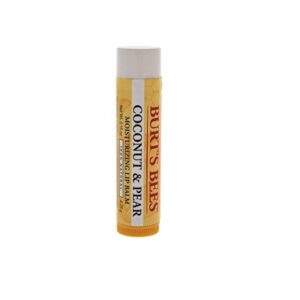 Burt's Bees 100% Natural Moisturizing Lip Balm, Coconut & Pear with Beeswax & Fruit Extracts - 1 Tube - Image 1