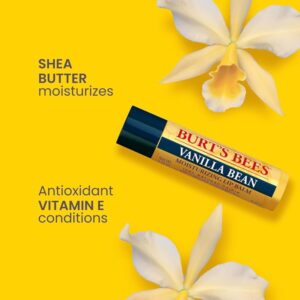 Burt's Bees 100% Natural Moisturizing Lip Balm, Vanilla Bean, 4.25g - Image 3