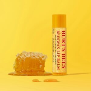 Burt's Bees Beeswax Lip Balm With Vitamin E & Peppermint, 0.15 Oz - Transparent - Image 4
