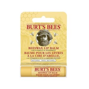 Burt's Bees Beeswax Lip Balm with Vitamin E & Peppermint 0.15 oz - Image 3