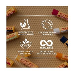 Burt's Bees Beeswax Lip Balm with Vitamin E & Peppermint 0.15 oz - Image 6