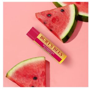 Burt's Bees Moisturizing Lip Care Beeswax, Cucumber Mint, Watermelon & Sweet Mandarin Lip Balm (4 Pack) - Image 5