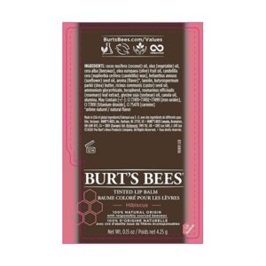 Burt's Bees Tinted Lip Balm Hibiscus by Burt's Bees - Image 3
