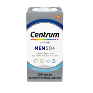 Centrum Silver Men's Multivitamin Tablets, 100 Tablets - Image 1