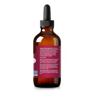 Cliganic USDA Organic Jojoba Oil, 100% Pure (4oz Large) | Natural Cold Pressed Unrefined Hexane Free Oil for Hair & Face | Base Carrier Oil | Cliganic 90 Days Warranty - Image 5