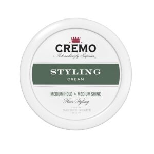 Cremo Barber Grade Hair Styling Cream, Medium Hold, Medium Shine, 4 Ounce - Image 1