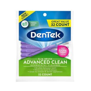 Dentek Slim Brush Cleaners, 32 each by Dentek - Image 1