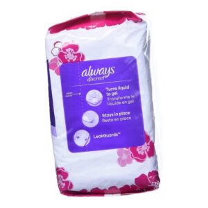 Discreet, Incontinence Liners, Very Light, Long Length, 44 Count - Image 3