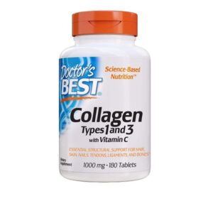 Doctor's Best, Best Collagen Types 1 & 3, 1000 mg, Pack of 180 Tablets - Image 1