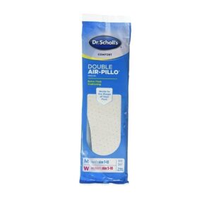 Dr. Scholls Double Air-Pillo Insoles Unisex (Men 7-13 / Women 5-10) (3 Pack) - Image 1