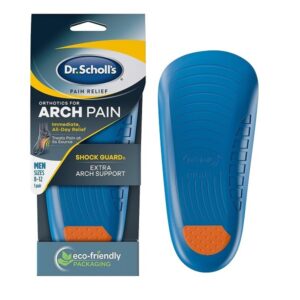 Dr. Scholl's Pain Relief Orthotics For Arch Pain For Men - 1 Pair (Size 8-12) - Image 1