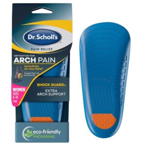 Dr. Scholl's Pain Relief Orthotics For Arch Pain For Women, 1 Pair, Size 6-10 - Image 1