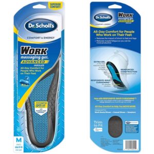 Dr. Scholl's WORK Insoles (Pack 2) // All-Day Shock Absorption and Reinforced Arch Support that Fits in Work Boots and More (for Men's 8-14, also available for Women's 6-10) - Image 3