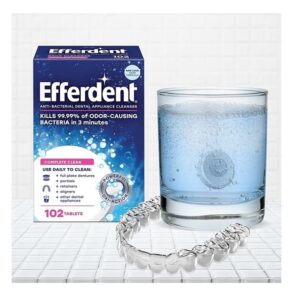 Efferdent Original Anti-Bacterial Denture Cleanser Tablets, 102 Count - Image 5