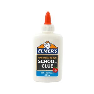 Elmer's Washable No-Run School Glue, 4 oz, 1 Bottle (E304) - Image 1