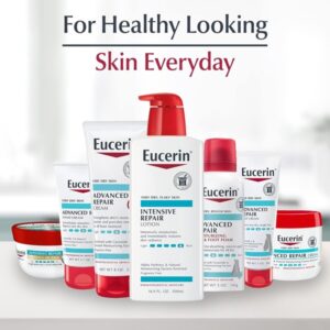 Eucerin Intensive Repair Lotion - Rich Lotion for Very Dry, Flaky Skin - Use After Washing With Hand Soap - 16.9 fl. oz. - Image 9