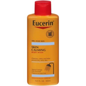 Eucerin Skin Calming Body Wash, 16.9 Fluid Ounce - 16.9 Fluid Ounce (Pack of 1) - Image 1