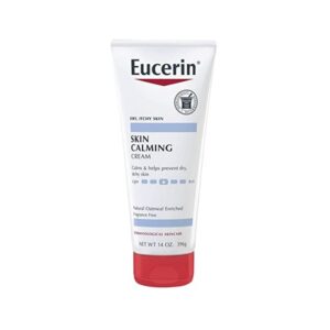 Eucerin Skin Calming Daily Moisturizing Creme, 14 Ounce Tube - Image 1