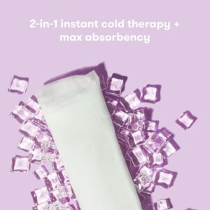 Frida Mom 2 in 1 Postpartum Pads, Perineal Ice Absorbing Pads, Instant Cold Therapy Packs and Maternity Pad in One - Image 2