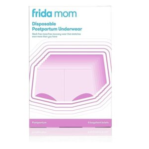 Frida Mom Disposable High Waist C-Section Postpartum Underwear | Super Soft, Stretchy, Breathable, Wicking, Latex-Free, Regular (8 Count) - Image 1