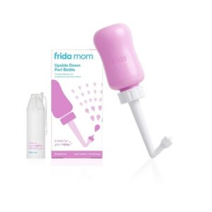 Frida Mom Upside Down Peri Bottle for Postpartum Care | The Original Fridababy MomWasher for Perineal Recovery and Cleansing After Birth - Image 1