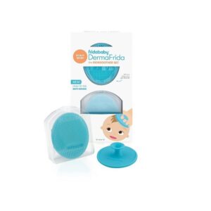 FridaBa Baby Bath Silicone Brush for Dry Skin - Image 1