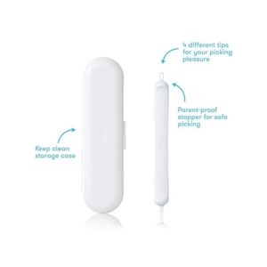 FridaBaby 3-in-1 Nose, Nail + Ear Picker by Frida Baby the Makers of NoseFrida the SnotSucker, Safely Clean Baby's Boogers, Ear Wax & More - Image 5