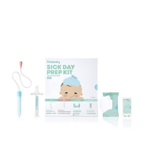 FridaBaby Baby's Sick Day Prep Kit - Includes NoseFrida Nasal Aspirator, Medifrida Pacifier Medicine Dispenser, Breathe Frida Vapor Chest Rub , Snot Wipes - Image 2