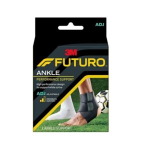 Futuro Sport Moisture Control Ankle Support, Adjustable - Image 1