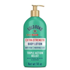 Gold Bond Body Lotion - Extra Strength 14 oz Cream - Image 1